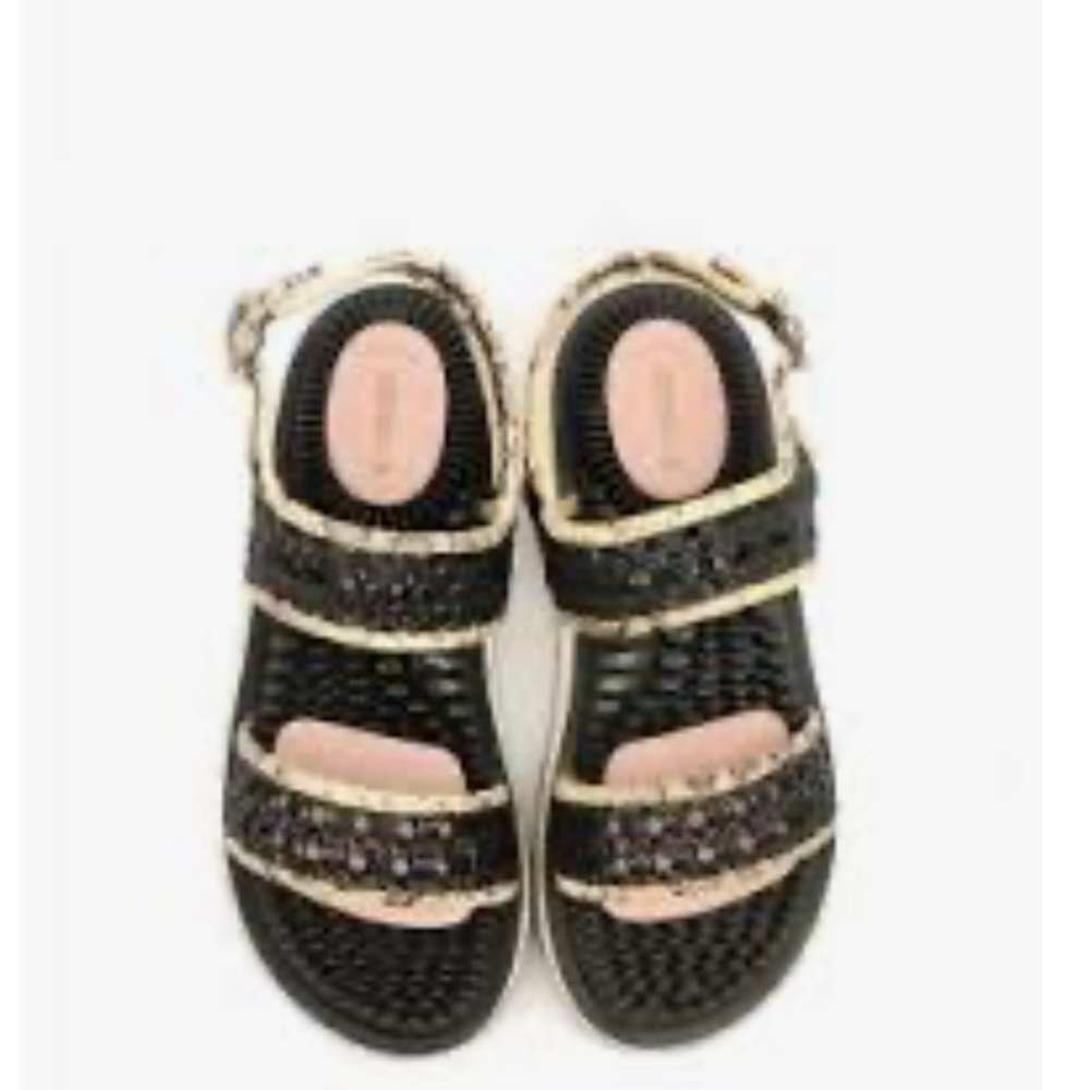 Kenzo Black and Tan Sandals size 37